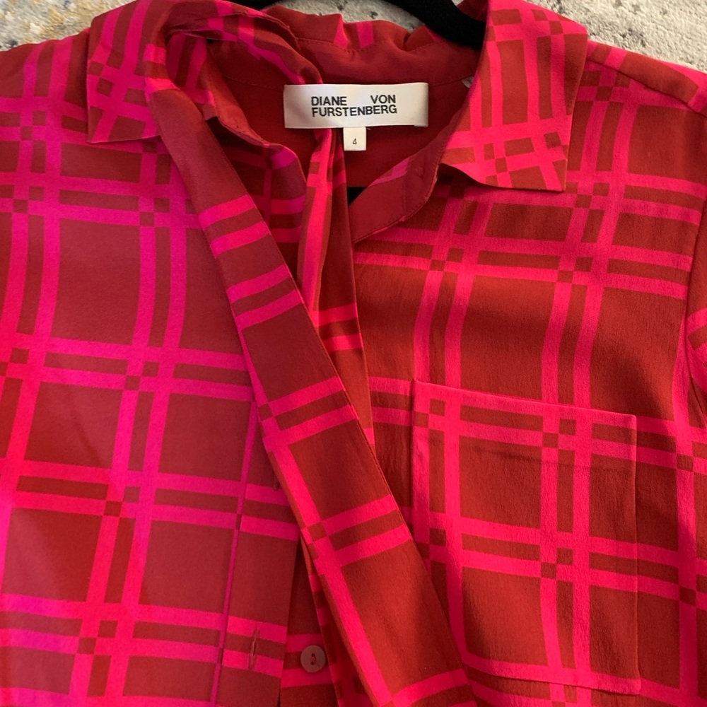 Diane Von Furstenberg shirt dress